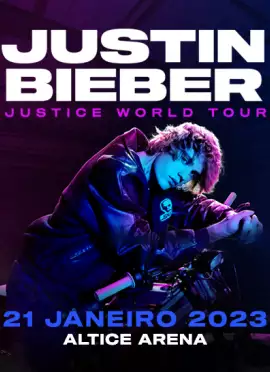 VIP JUSTIN BIEBER - JUSTICE WORLD TOUR