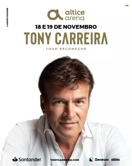 TONY CARREIRA - RECOMEÇAR