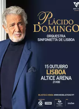 Cartaz de PLÁCIDO DOMINGO COM ORQUESTRA SINFONIETTA DE LISBOA